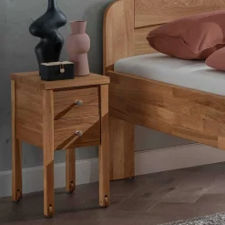 Einzelbetten|Komfortbetten*Pharao24 Holzbett Flanzios