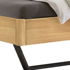 Doppelbetten|Massivholzbetten*Pharao24 Holzbett mit Bügelgestell Ninjos