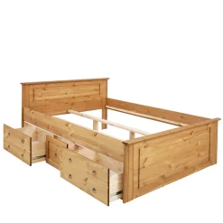 Doppelbetten|Funktionsbetten*Pharao24 Holzbett Slavira