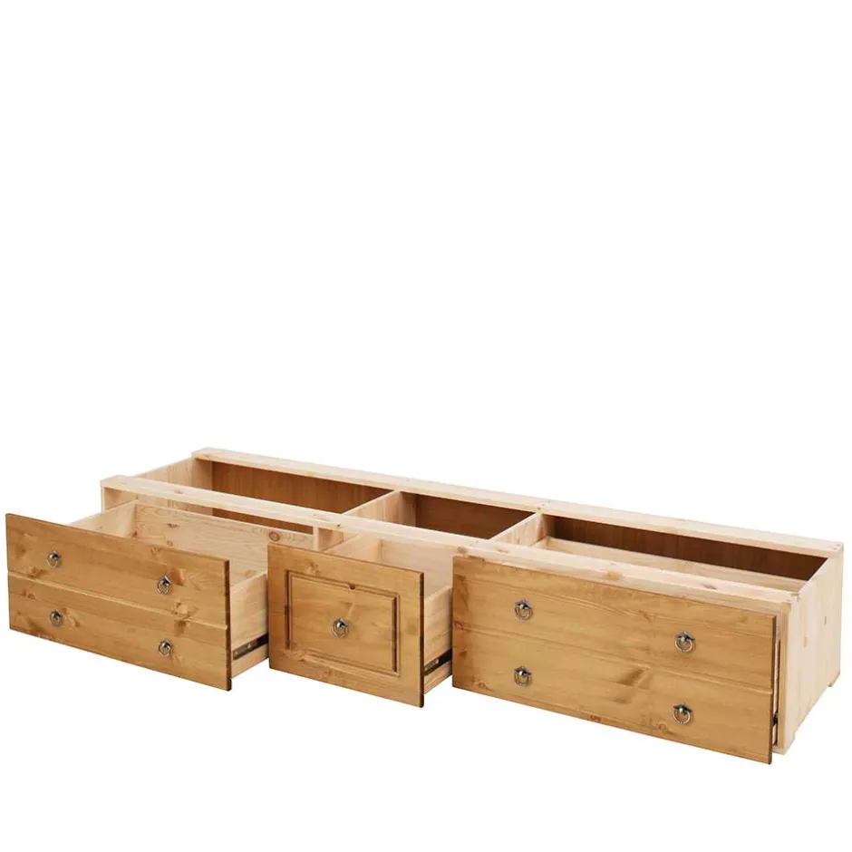 Doppelbetten|Funktionsbetten*Pharao24 Holzbett Slavira