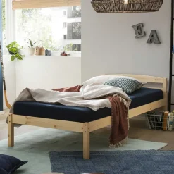 Pharao24 Holzbett Vetro> Einzelbetten|Massivholzbetten