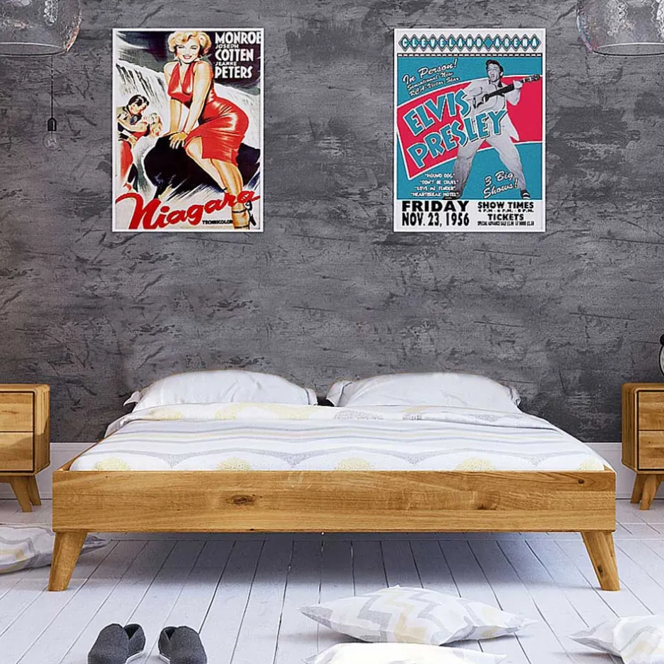 Pharao24 Holzbett Vinial> Einzelbetten|Massivholzbetten