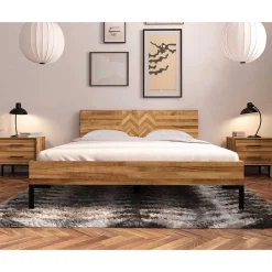 Einzelbetten|Doppelbetten*Pharao24 Holzbett Yalley