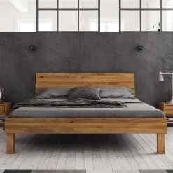 Pharao24 Holzbettgestell Sadarian> Massivholzmöbel|Doppelbetten