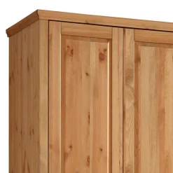 Massivholzmöbel|Drehtürenschränke*Pharao24 Holzkleiderschrank 245 cm Zvalonca