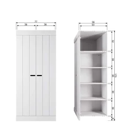 Pharao24 Holzkleiderschrank Olcian><noscript><img width=