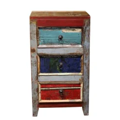 Massivholz Kommoden|Hochkommoden*Pharao24 Holzkommode Jurcy