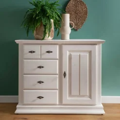 Pharao24 Holzkommode Pestrov> Massivholzmöbel|Küchenkommode