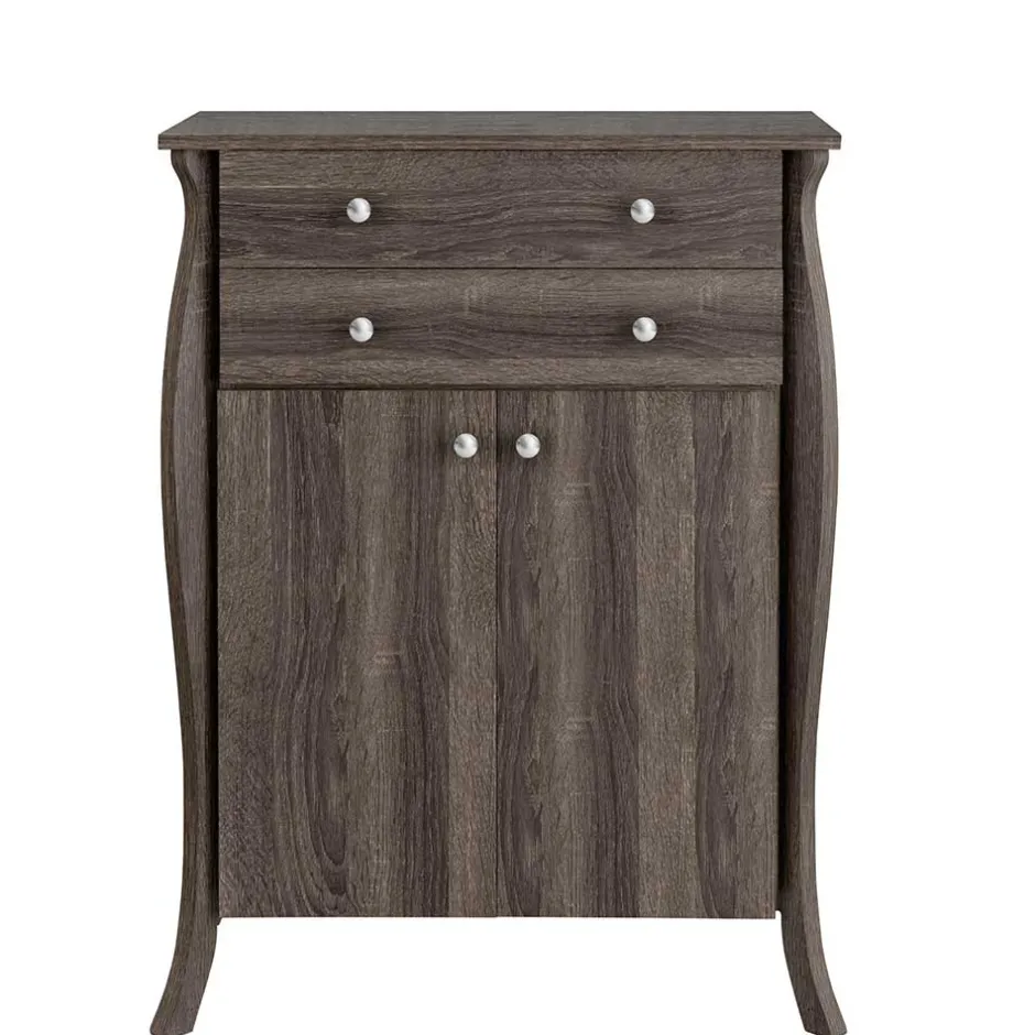 Bad Unterschränke*Pharao24 Holzoptik Bad Unterschrank Ulidia