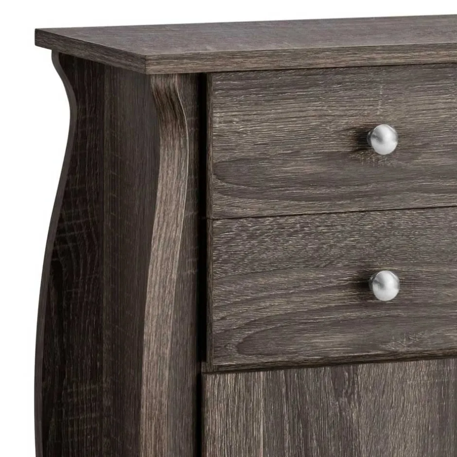 Bad Unterschränke*Pharao24 Holzoptik Bad Unterschrank Ulidia