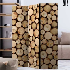 Paravents|Raumteiler*Pharao24 Holzoptik Paravent Albin