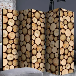 Paravents|Raumteiler*Pharao24 Holzoptik Paravent Albin