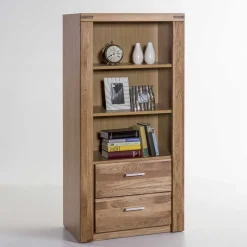 Wohnzimmerregale|Massivholzregale*Pharao24 Holzregal Doncerta