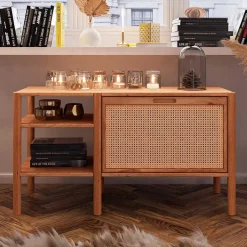 Pharao24 Holzregal mit Klappe Artjes> Bücherregale|Standregale