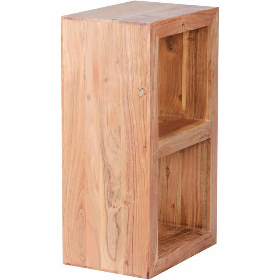 Pharao24 Holzregal Selvas> Wohnzimmerregale|Massivholzregale