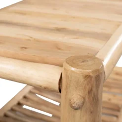 Massivholzregale|Schuhregale*Pharao24 Holzregal Sillaro