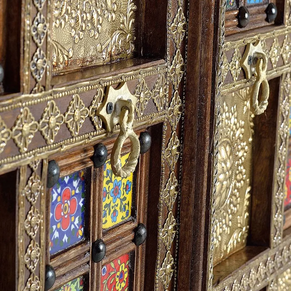 Pharao24 Holzschrank Massiv Carim> Massivholz Schränke|Dielenschränke