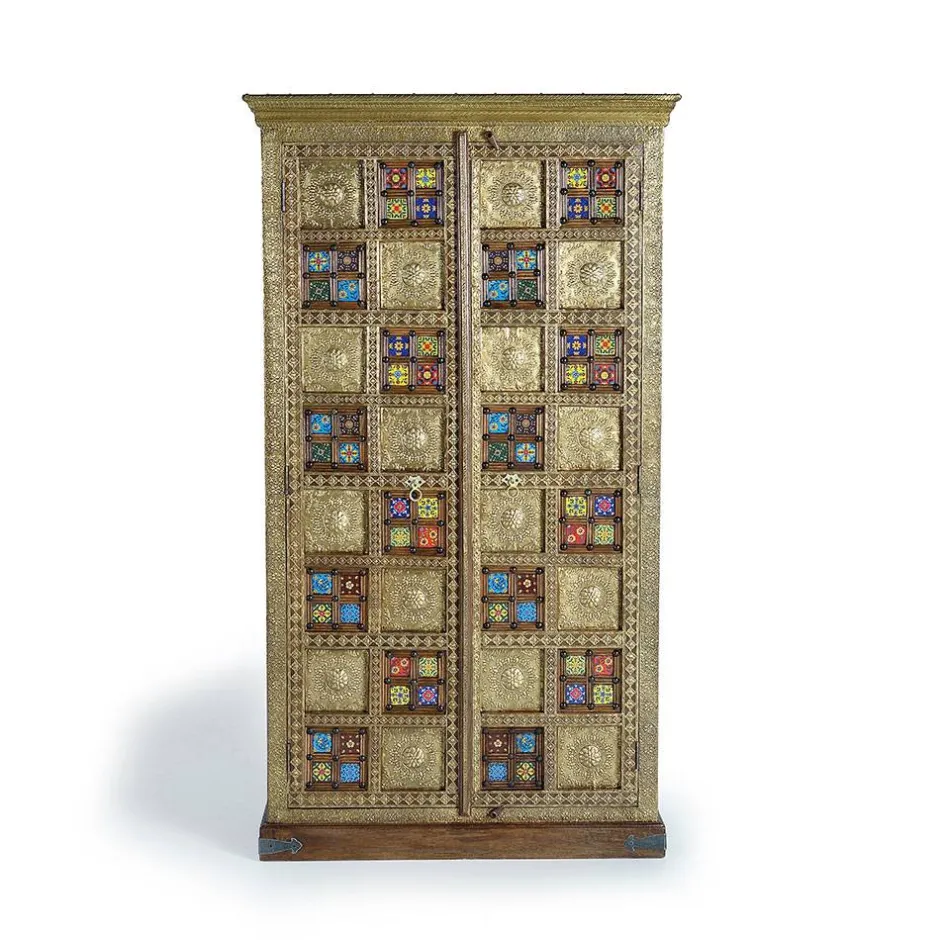 Pharao24 Holzschrank Massiv Carim> Massivholz Schränke|Dielenschränke