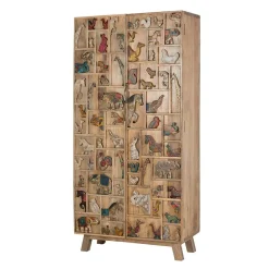 Pharao24 Holzschrank massiv Caveira> Massivholzmöbel|Wohnzimmerschrank