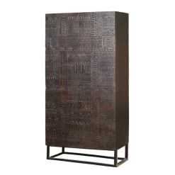 Pharao24 Holzschrank massiv Galicia> Massivholzmöbel|Wäscheschrank