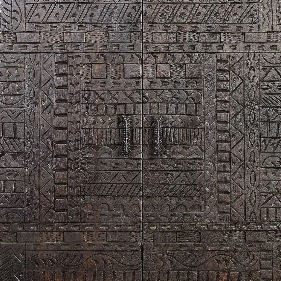 Pharao24 Holzschrank massiv Galicia> Massivholzmöbel|Wäscheschrank