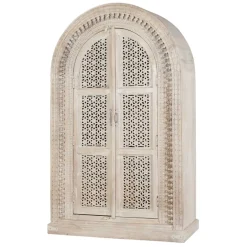 Massivholzmöbel|Dielenschränke*Pharao24 Holzschrank massiv Makan