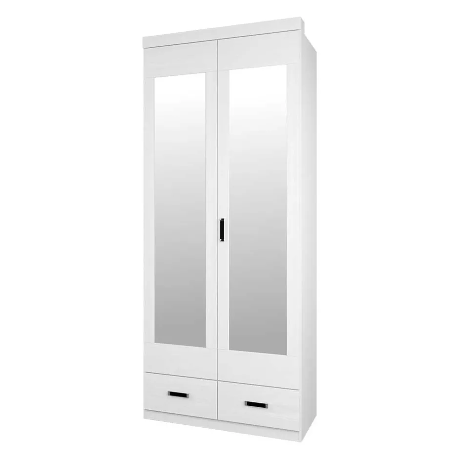 Drehtürenschränke|Massivholz Kleiderschränke*Pharao24 Holzschrank Plajado