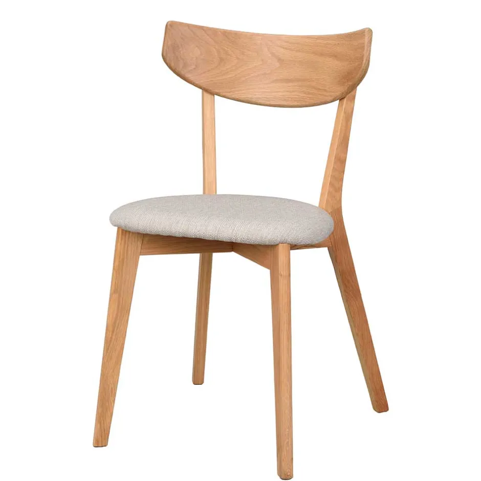 Küchenstühle|Esszimmerstühle*Pharao24 Holzstühle mit Polstersitz Rupang