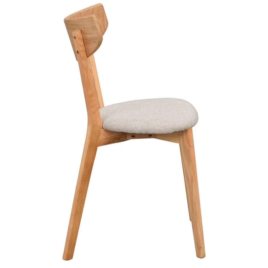 Küchenstühle|Esszimmerstühle*Pharao24 Holzstühle mit Polstersitz Rupang