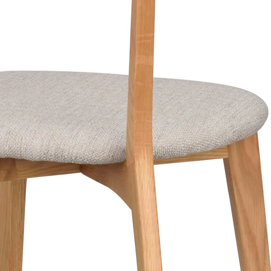 Küchenstühle|Esszimmerstühle*Pharao24 Holzstühle mit Polstersitz Rupang