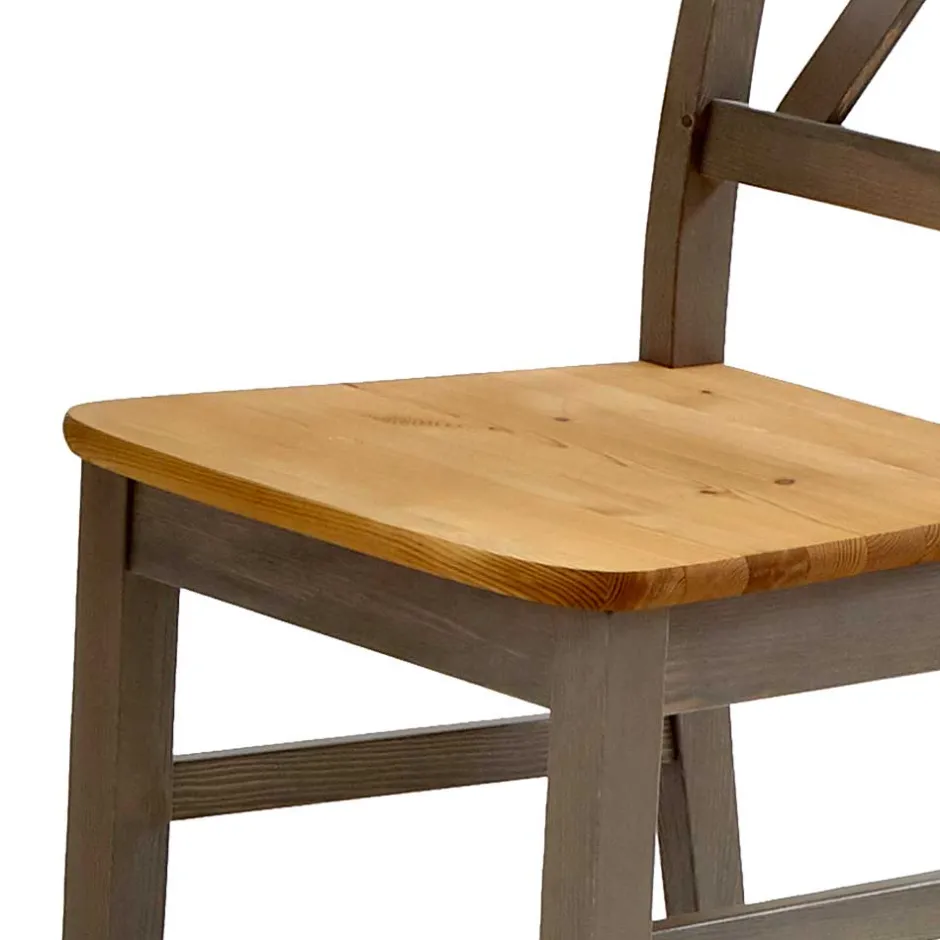 Pharao24 Holzstuhl Mangali> Küchenstühle|Esszimmerstühle