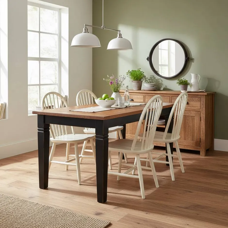 Pharao24 Holztisch Barocara> Küchentisch|Massivholztische