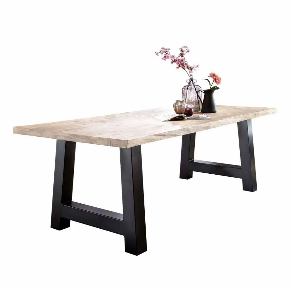 Pharao24 Holztisch Heriansa> Küchentisch|Massivholztische