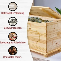 Truhen*Pharao24 Holztruhe Jayden
