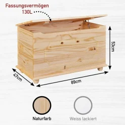 Truhen*Pharao24 Holztruhe Jayden