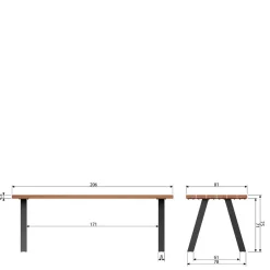 Pharao24 In- und Outdoor Tisch Ginko><noscript><img width=