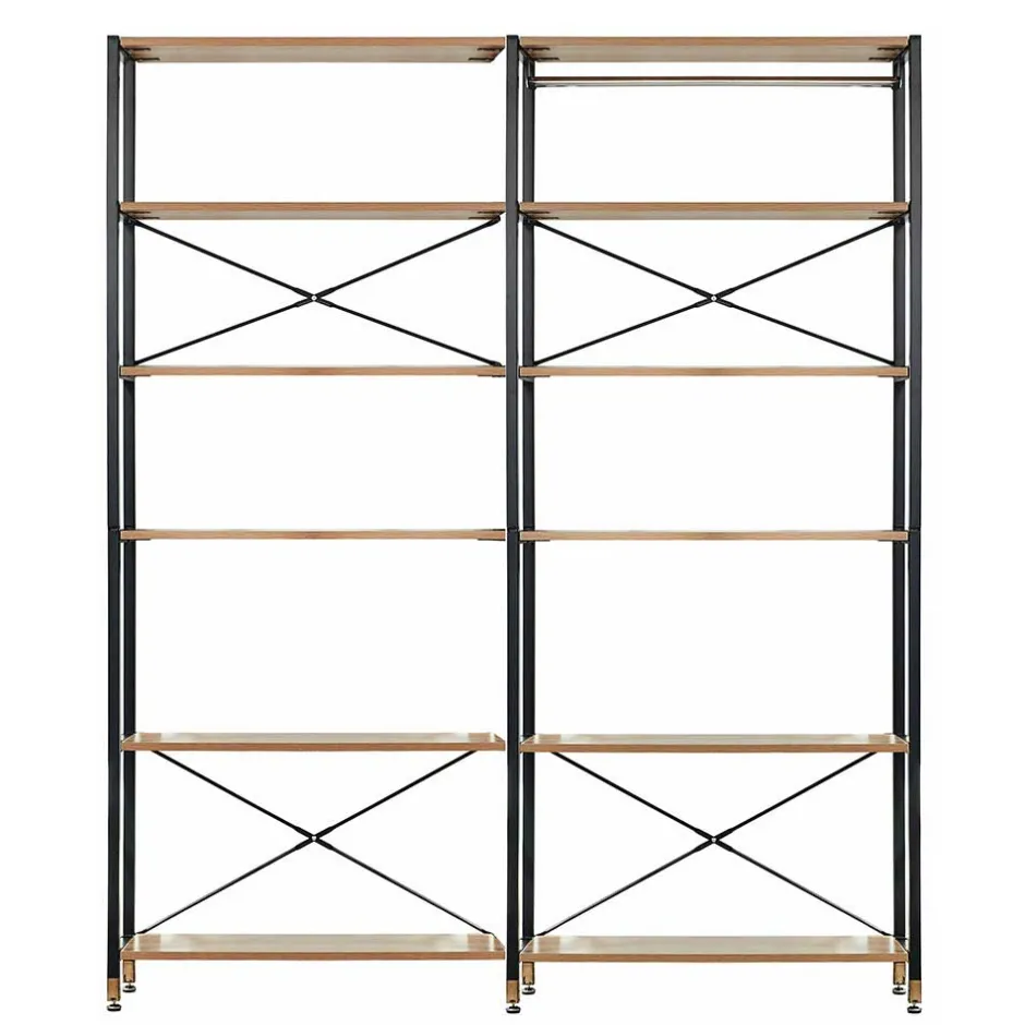 Garderobensets|Kompaktgarderoben*Pharao24 Industriestil Garderobenregal Donegal