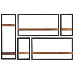 Pharao24 Industriestil Hängeregale India> Hängeregale