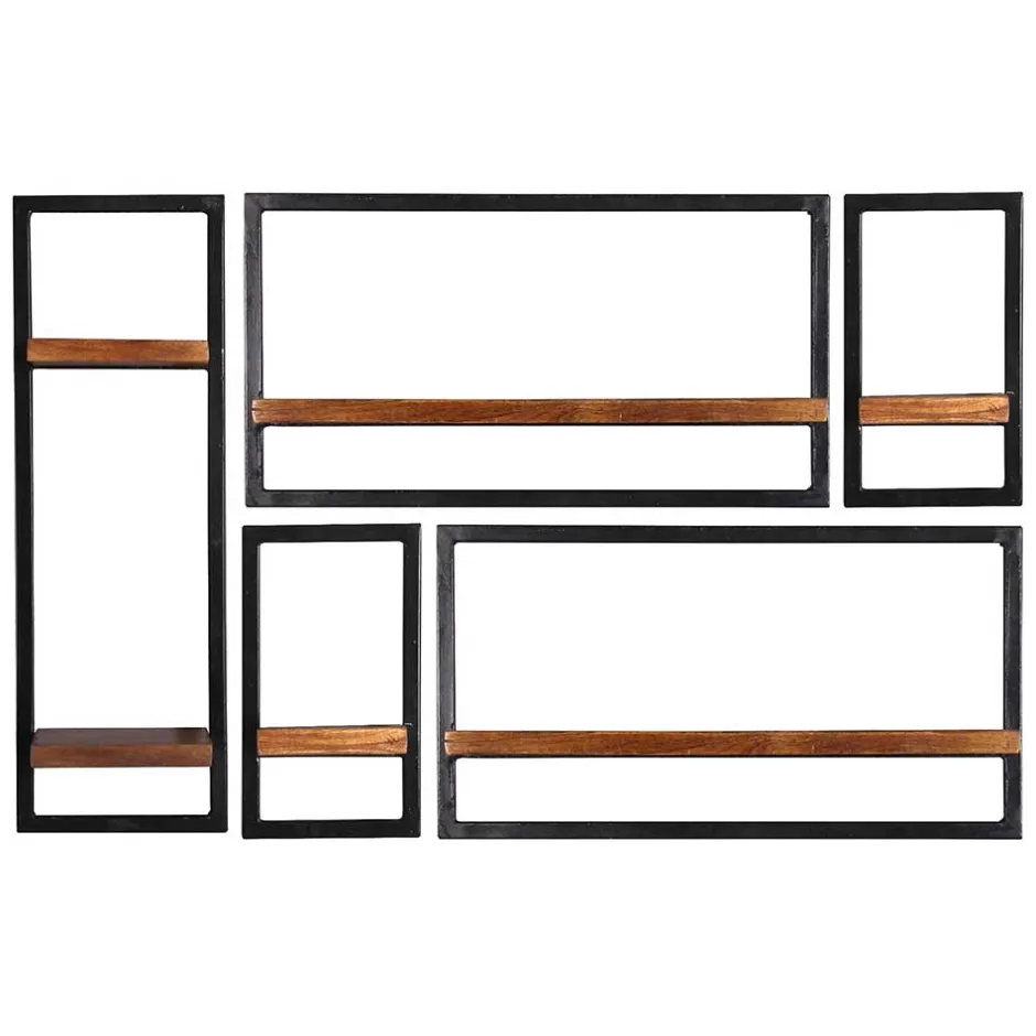 Pharao24 Industriestil Hängeregale India> Hängeregale