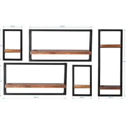 Pharao24 Industriestil Hängeregale India><noscript><img width=