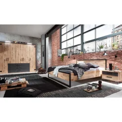 Schlafzimmer Sets*Pharao24 Industriestil Schlafzimmer Onlina