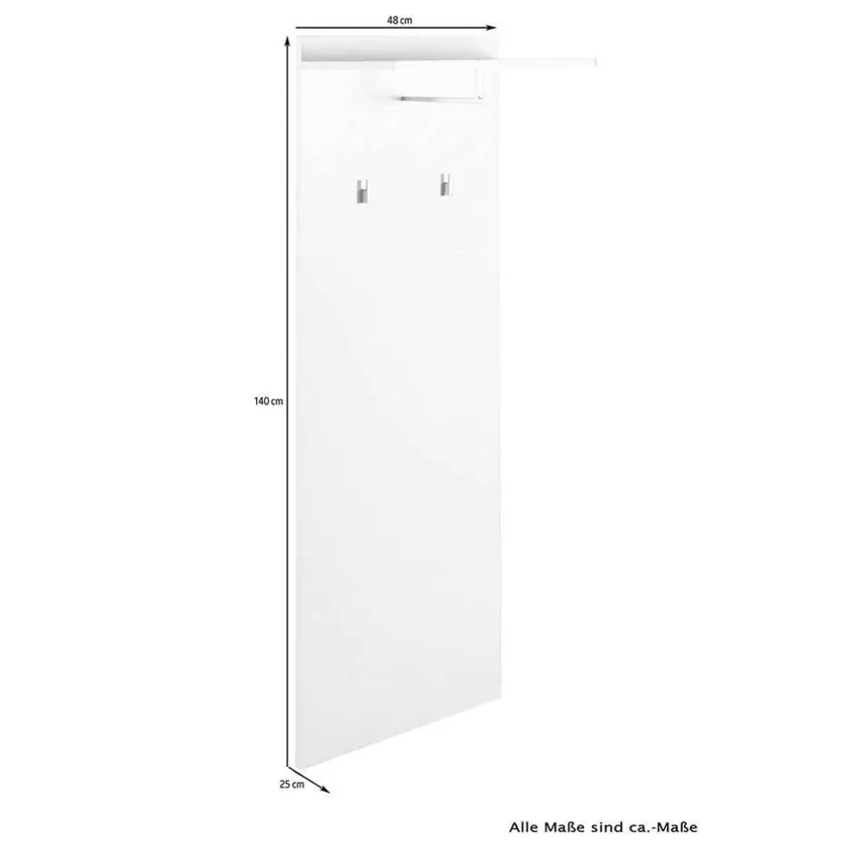 Pharao24 Industry Garderobenpaneel Ackora> Wandgarderoben|Garderoben Paneele