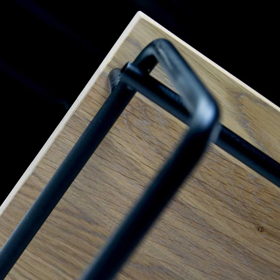 Wandgarderoben|Massivholz Garderoben*Pharao24 Industry Wandgarderobe Valnussa