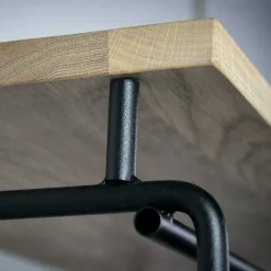 Wandgarderoben|Massivholz Garderoben*Pharao24 Industry Wandgarderobe Valnussa