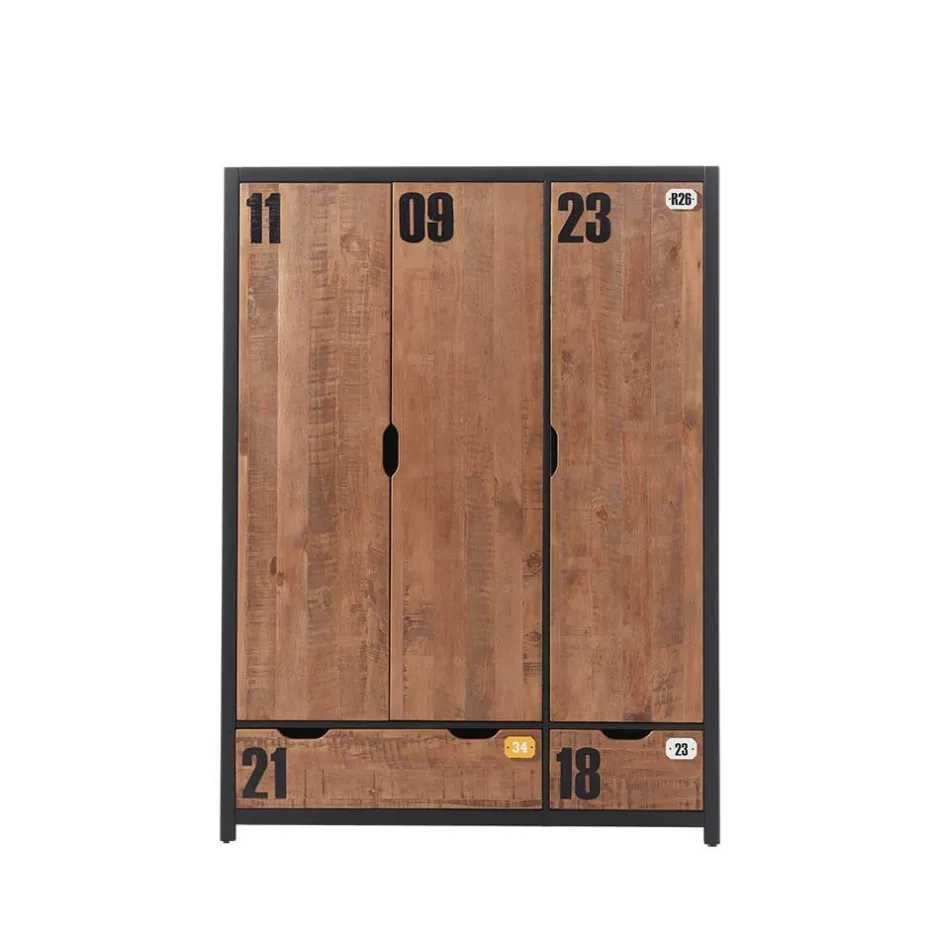 Kinderzimmerschränke*Pharao24 Jugendzimmer Kleiderschrank Mucenna