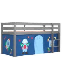 Pharao24 Jungen Halbhochbett Merandes>Kinder Kinderbetten|Kinderhochbetten