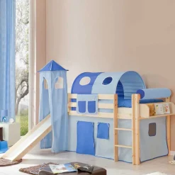 Kinderhochbetten|Kinderbetten*Pharao24 Jungen Hochbett Zhidyla