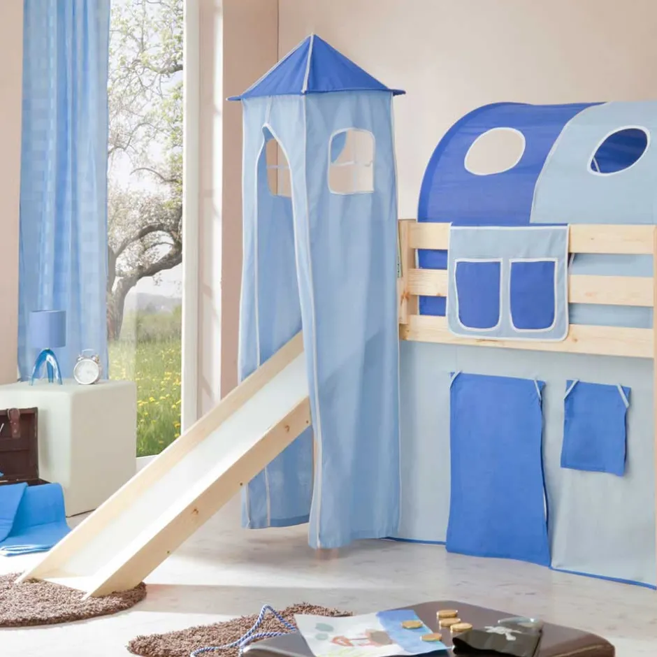 Kinderhochbetten|Kinderbetten*Pharao24 Jungen Hochbett Zhidyla