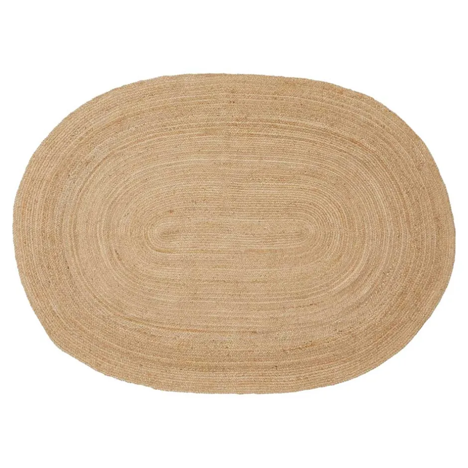 Teppiche*Pharao24 Jute Teppich Beige Etry