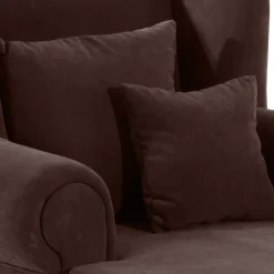 Ohrensessel*Pharao24 Kaminsessel braun Pandau